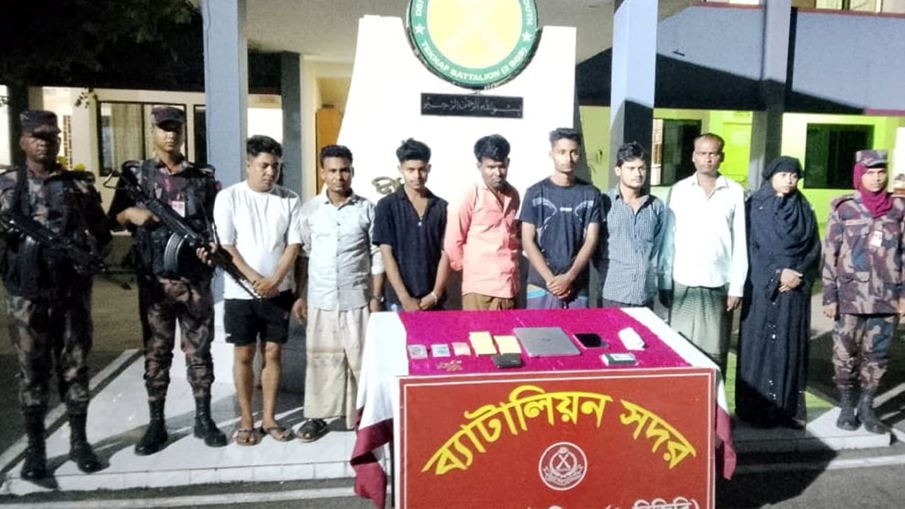 অভিযানে ১২ মানবপাচারকারী আটক, ১১ জন উদ্ধার