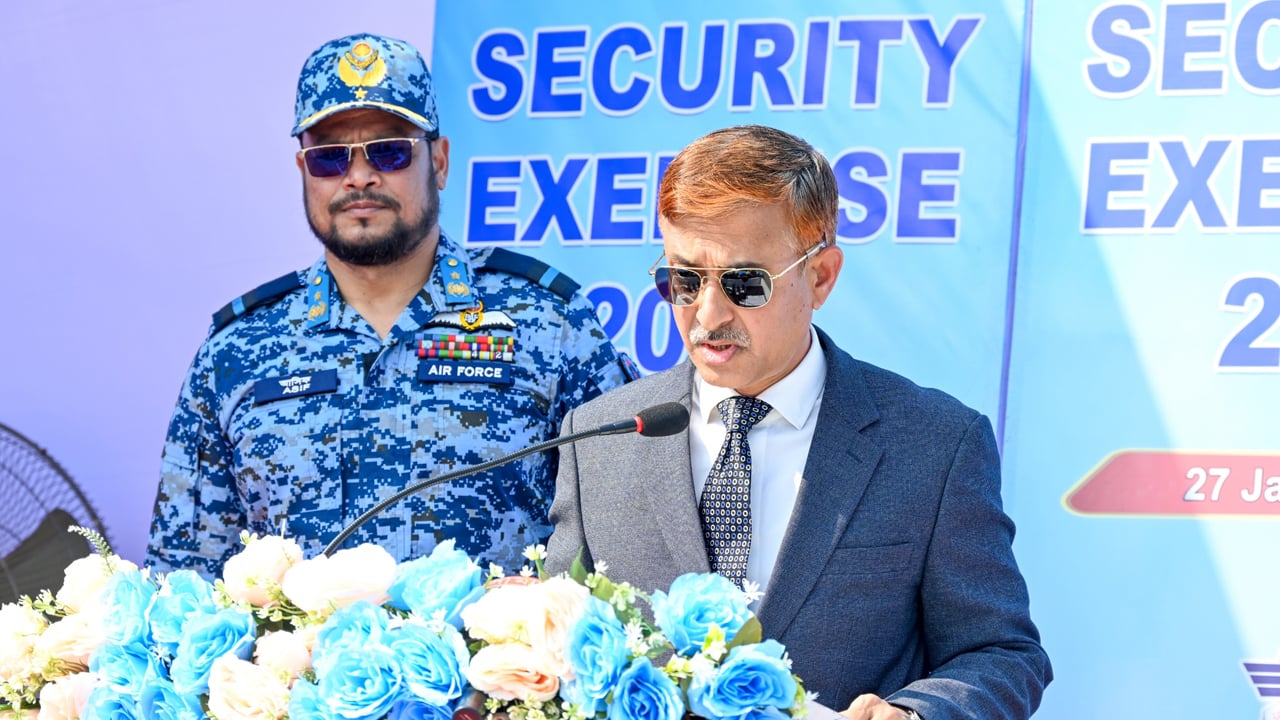 যশোর বিমানবন্দরে এয়ারপোর্ট সিকিউরিটি এক্সারসাইজ ২০২৬ অনুষ্ঠিত