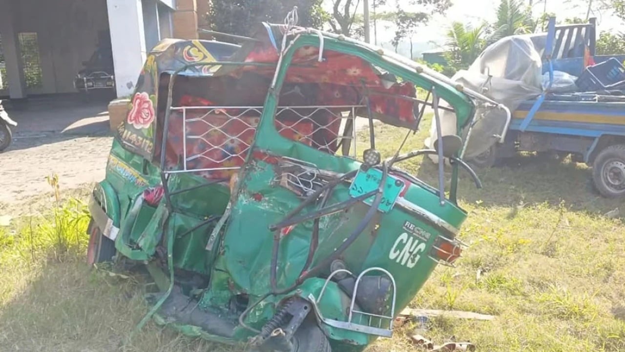 সড়ক দুর্ঘটনায় দাদি-নাতিন নিহত, আহত ৫
