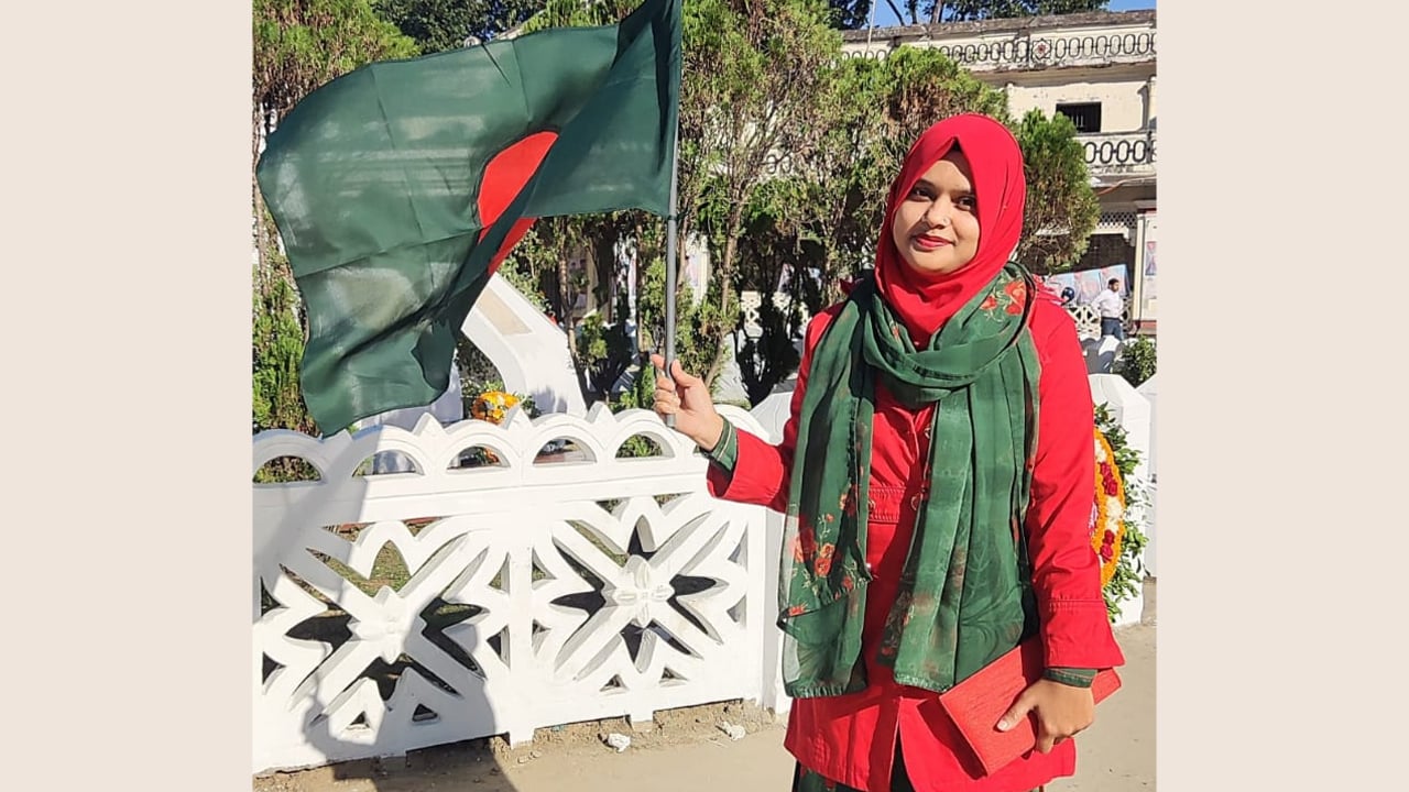 আন্তর্জাতিক ফেলোশিপে বাংলাদেশের প্রতিনিধি সুমাইয়া বিনতে হোসাইনী