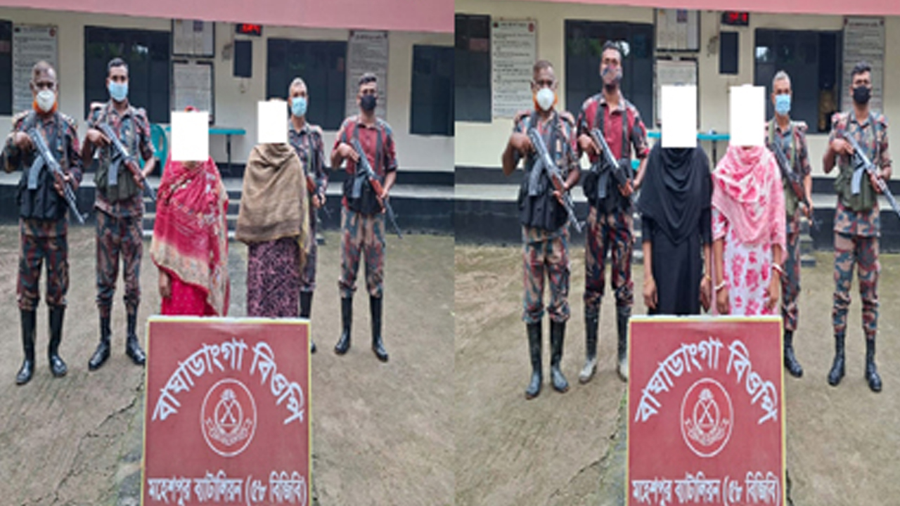 মহেশপুর সীমান্তে ৭ বাংলাদেশিকে হস্তান্তর