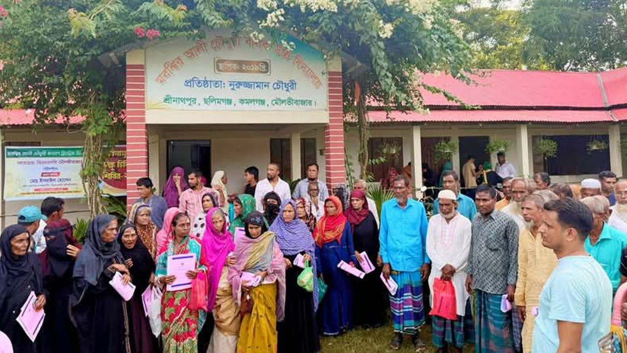 কমলগঞ্জে ৬ শতাধিক চক্ষু রোগীকে বিনামূল্যে চিকিৎসা