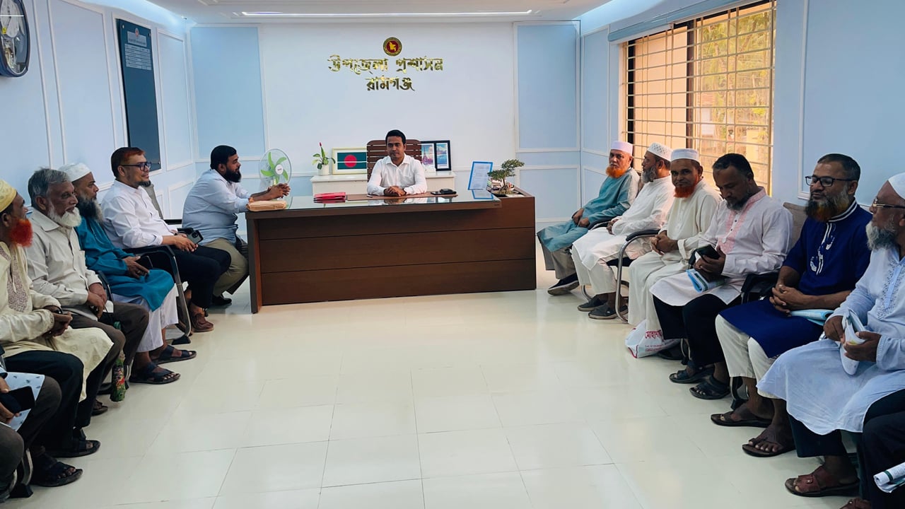 রামগঞ্জে বিভিন্ন দপ্তরের কর্মকর্তাদের সঙ্গে জামায়াতের সৌজন্য সাক্ষাৎ