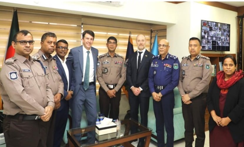 এটিইউ প্রধানের সঙ্গে এফবিআই প্রতিনিধিদলের সৌজন্য সাক্ষাৎ