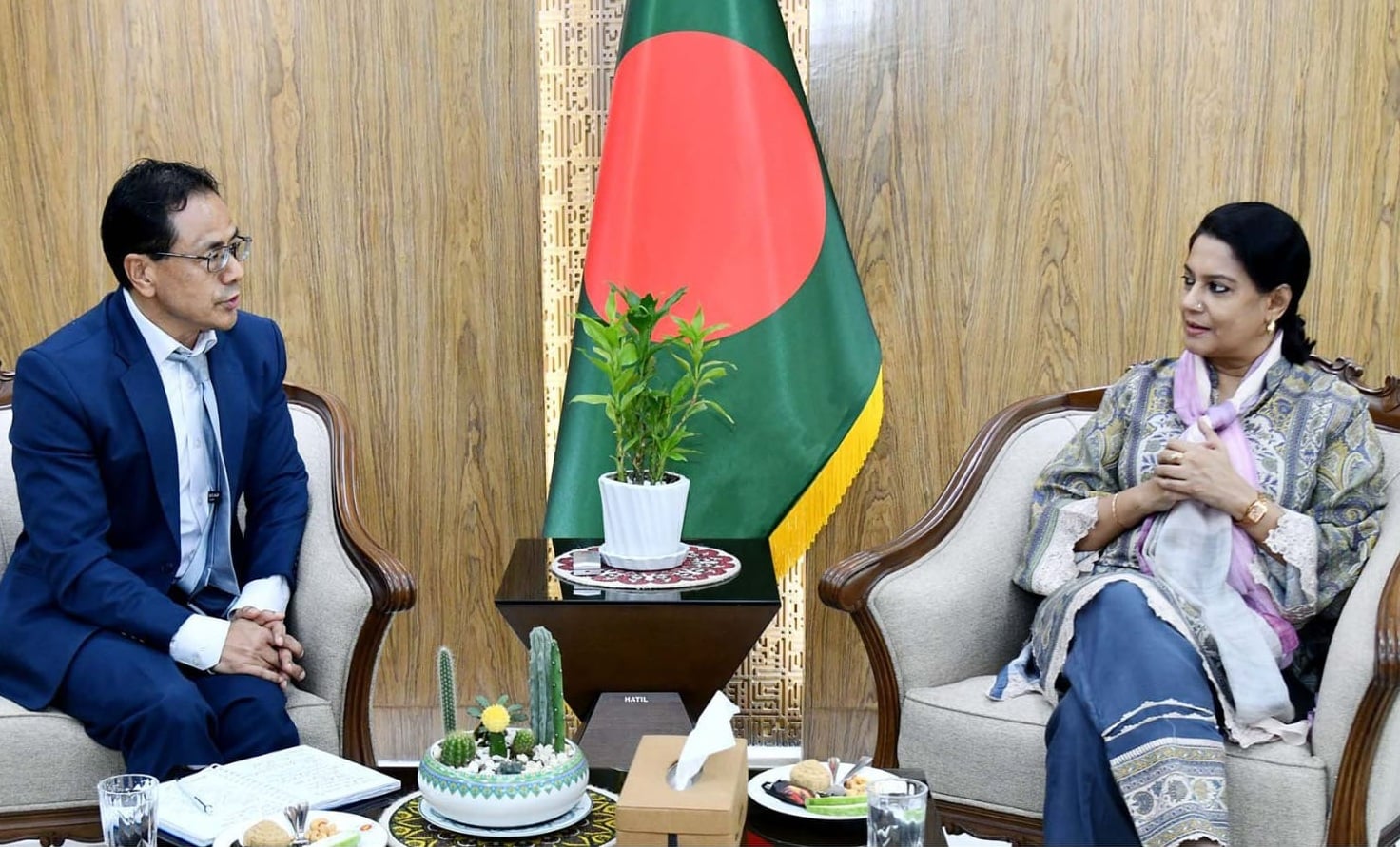 পরিবেশ সংকট মোকাবিলায় আঞ্চলিক ঐক্যের আহ্বান উপদেষ্টা রিজওয়ানার