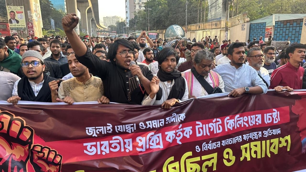 হাদি বাংলাদেশের অস্তিত্ব, তাকে ভারতপন্থিরা হত্যা করতে চায়