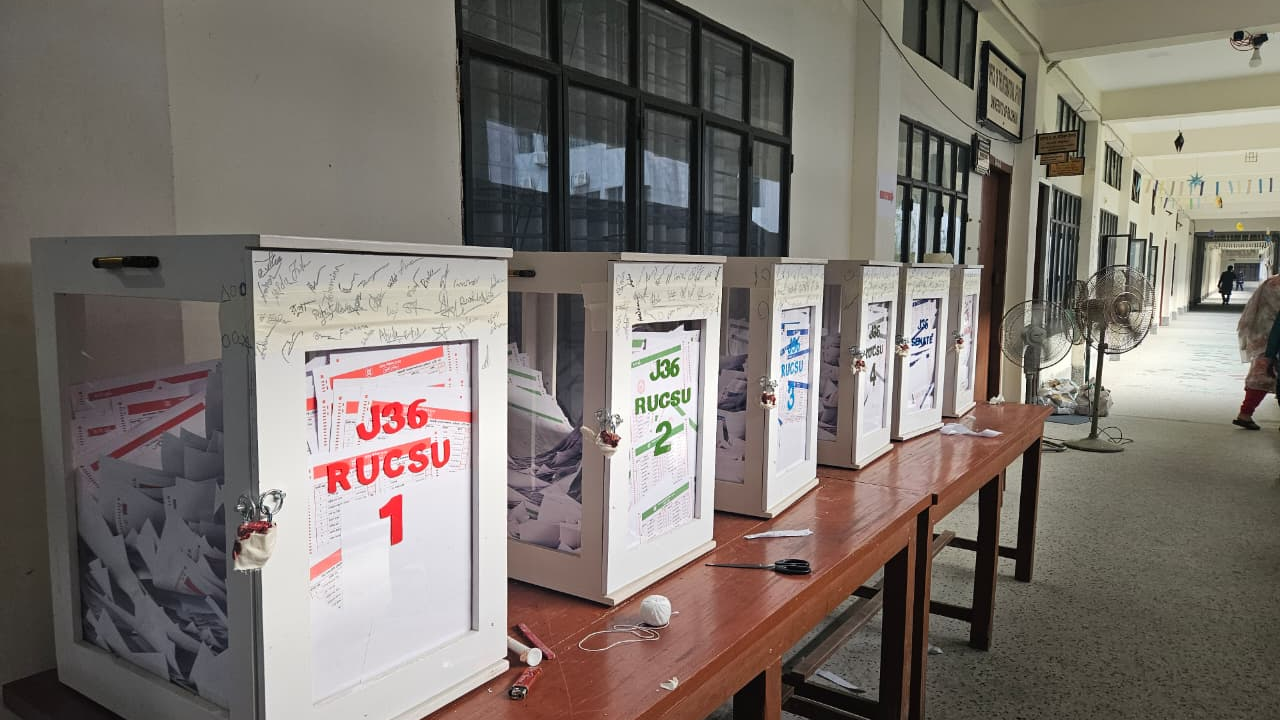 এখনো শুরু হয়নি রাকসুর ভোটগণনা, বাড়ছে প্রার্থীদের ভিড়