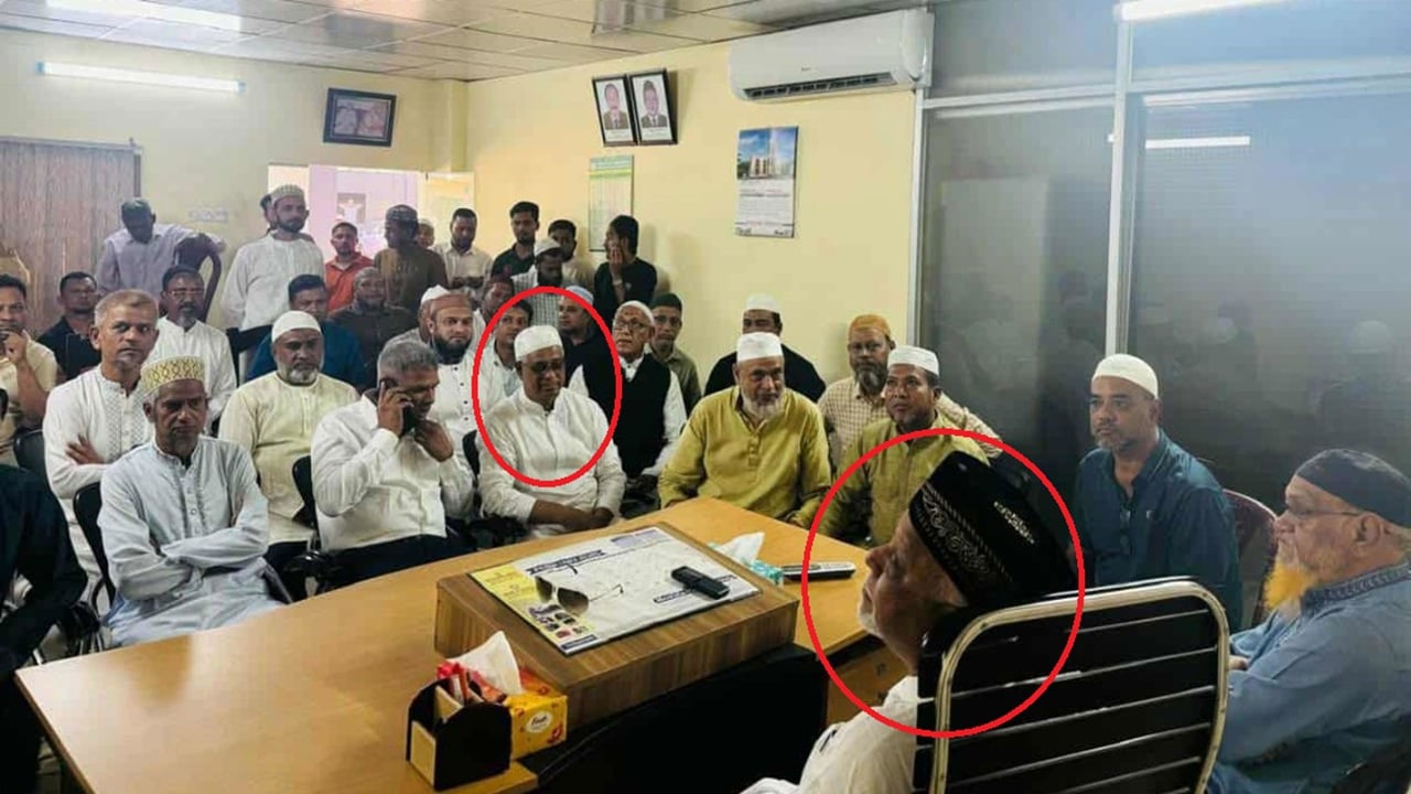মুজিবকে ‘আল্লাহর ওলি’ আখ্যা দেয়া সেই আ.লীগ নেতার সঙ্গে বিএনপি প্রার্থীর ছবি ভাইরাল
