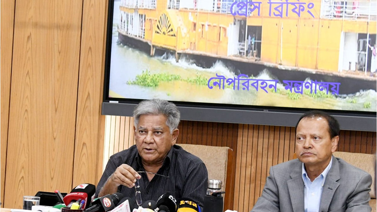 নৌপরিবহন খাতের সাফল্য তুলে ধরলেন উপদেষ্টা