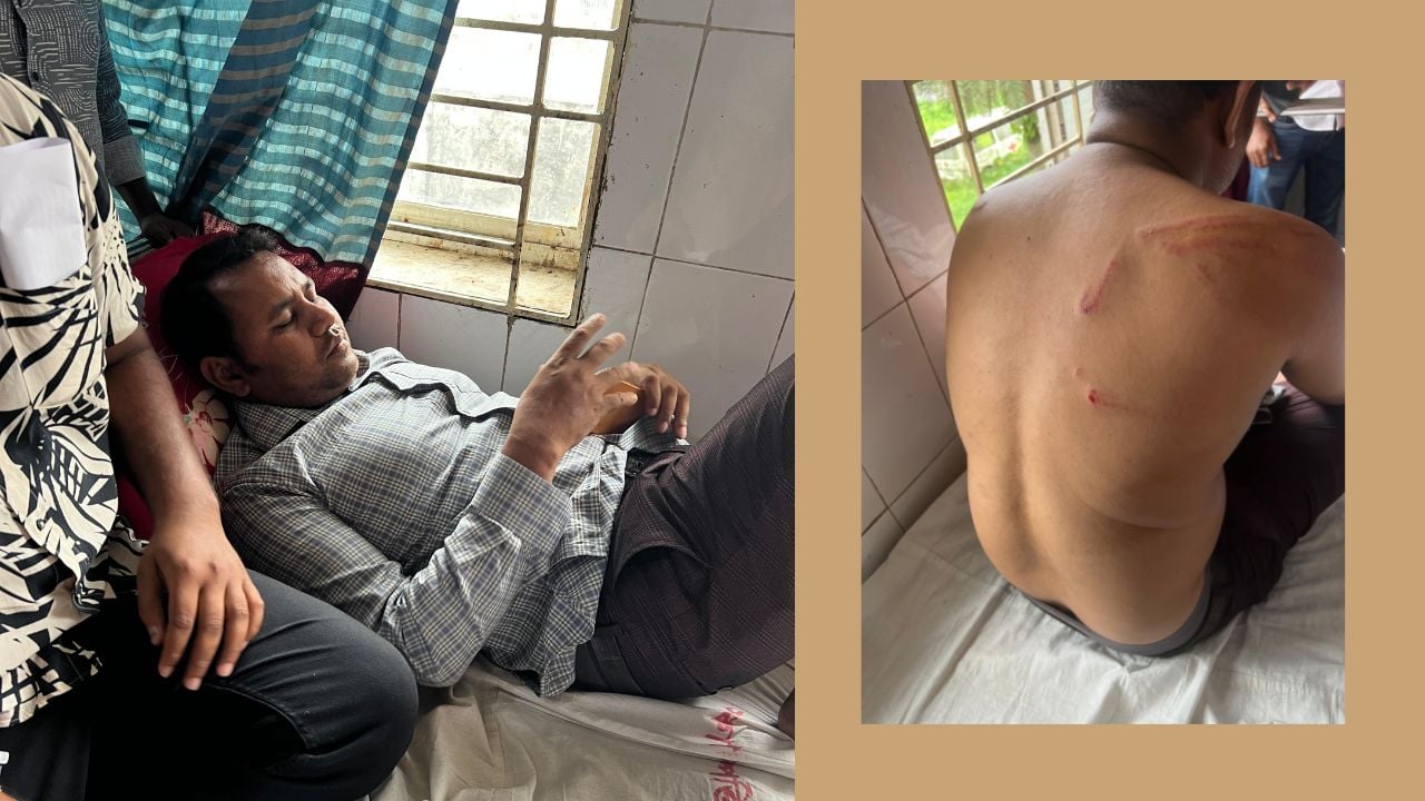 শ্রীপুরে বিএনপি নেতাকে পেটাল ছাত্রদল নেতা