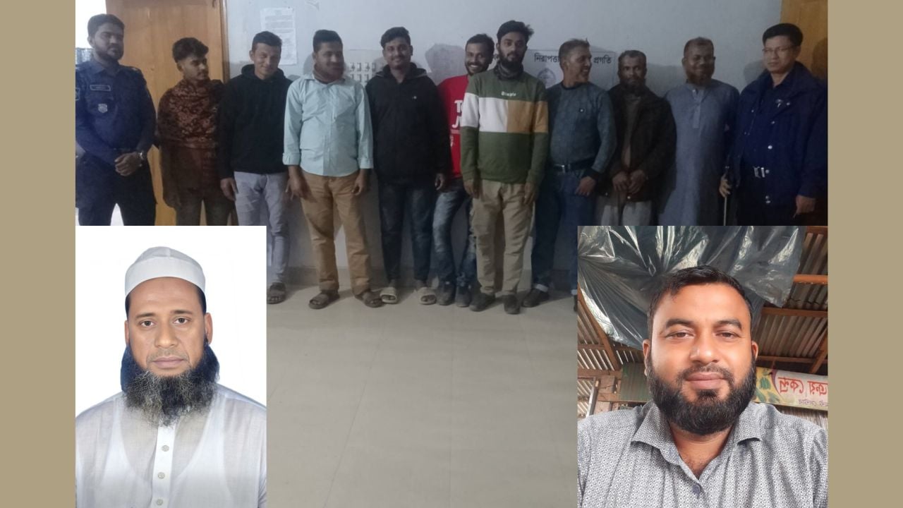 বিএনপি নেতা হুমায়ুন শাহীনের নেতৃত্বে মহাসড়কে চাঁদাবাজি, আটক ৯