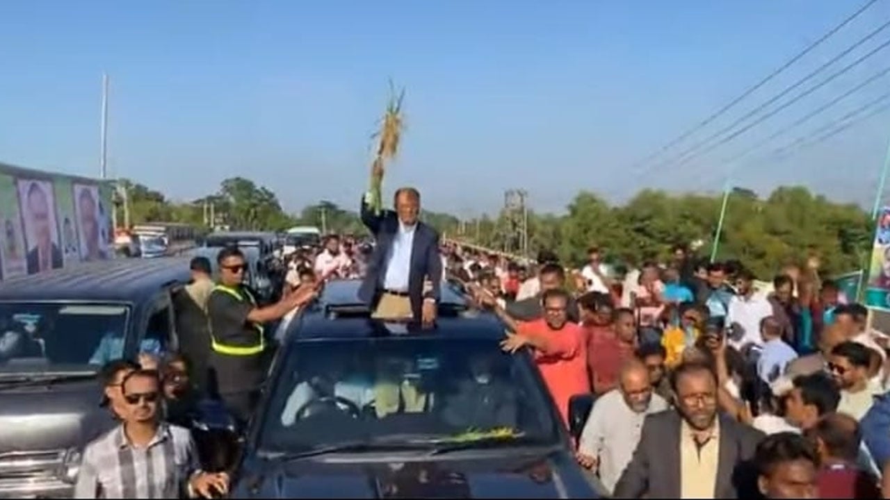 ফেনীতে আবদুল আউয়াল মিন্টুর নির্বাচনি প্রচারণায় বাধা