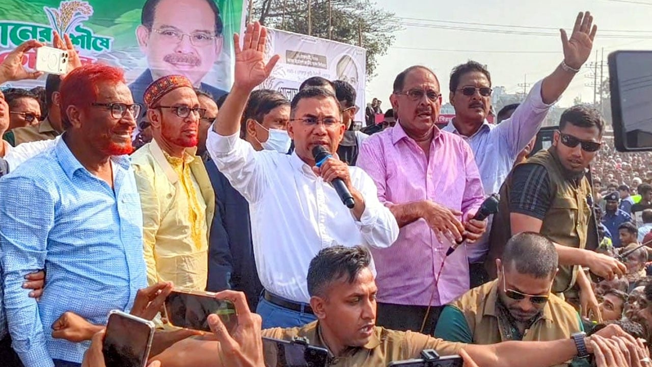 দেশের মানুষ জানে বগুড়ার মাটি, বিএনপির ঘাঁটি: তারেক রহমান