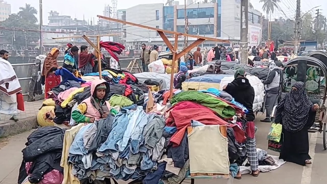 শীতে কাঁপছে বরিশাল, তাপমাত্রা নামল ৯ ডিগ্রিতে