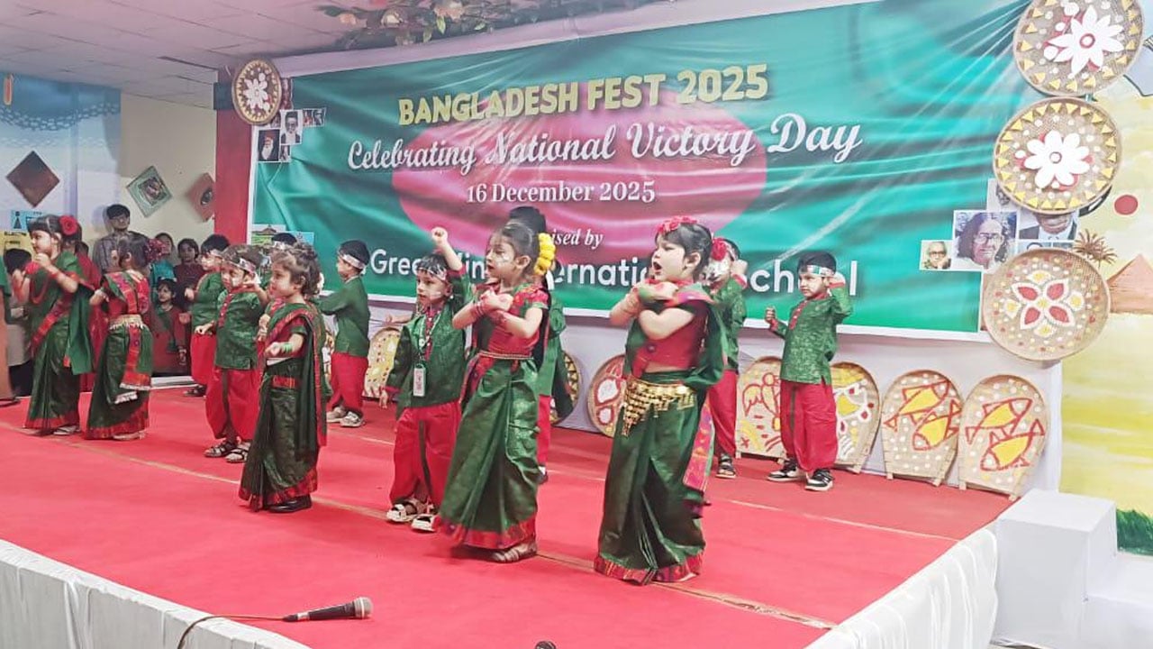 বিজয় দিবসে গ্রিনমাইন্ড ইন্টারন্যাশনাল স্কুলে ‘বাংলাদেশ ফেস্ট’