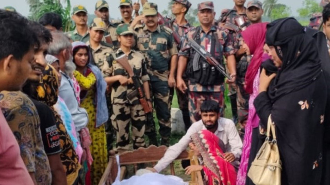 নো-ম্যান্সল্যান্ডে বাবাকে ‘শেষ দেখা’: মানবিকতার দৃষ্টান্ত স্থাপন বিজিবি-বিএসএফের