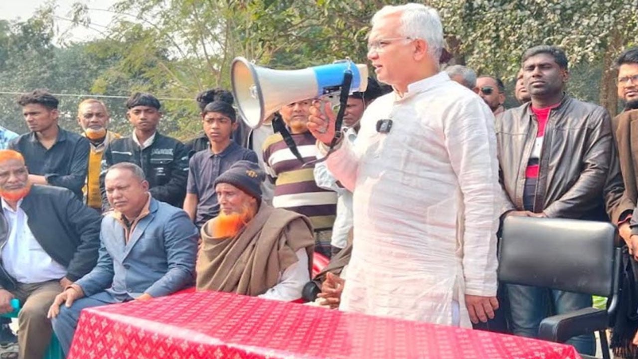 ঐক্যবদ্ধ থাকলে উন্নয়ন হবে, নির্বাচনি প্রচারে ডা. জাহিদ