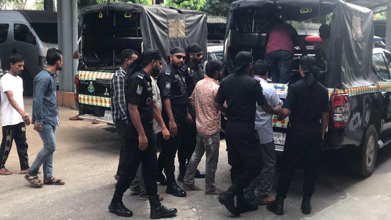 বিদ্যুৎ কেন্দ্রে ডাকাতি: র‍্যাবের হাতে গ্রেপ্তার ৯