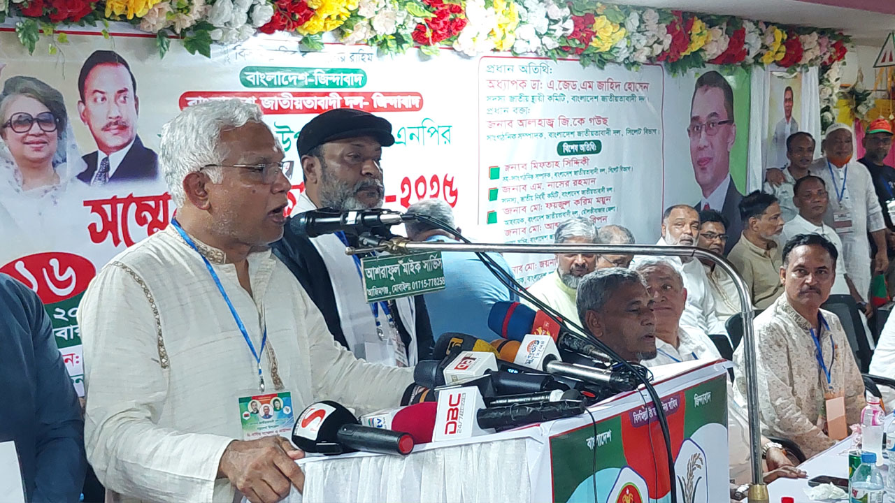 আয়নায় নিজের চেহারা দেখে বিএনপিকে খারাপ বলবেন: ডা. জাহিদ