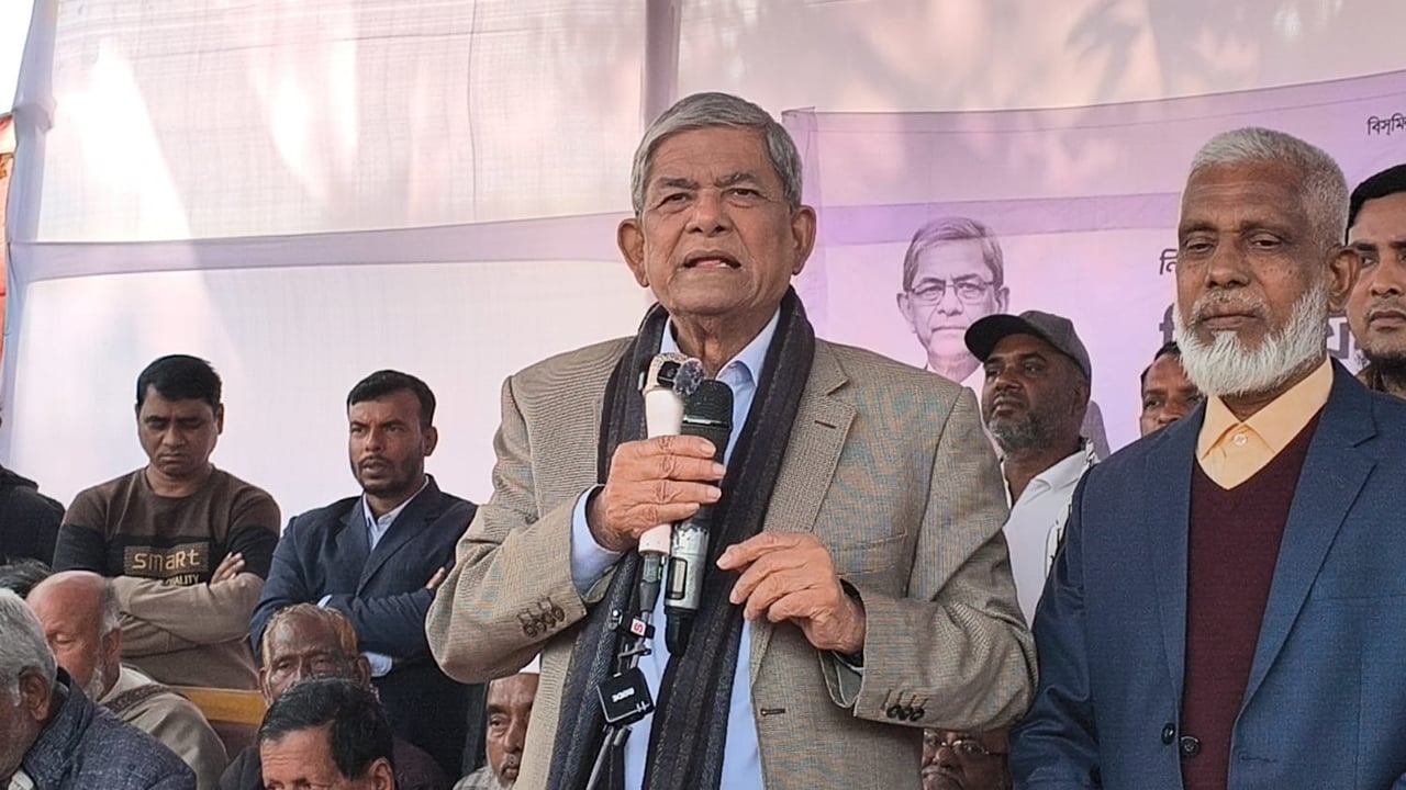 আমি কথা বলতে পারতাম না, শুধু কেঁদেছি: মির্জা ফখরুল