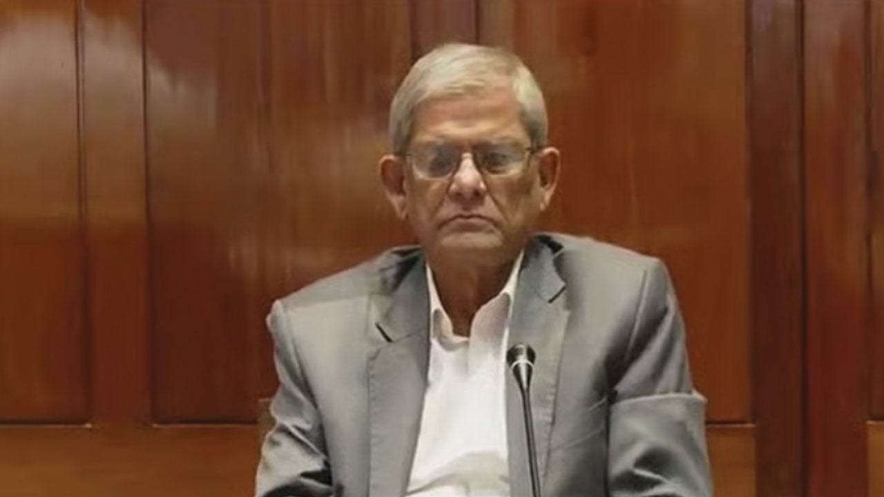 বিদায়ী বক্তব্যে বারবার কাঁদলেন মির্জা ফখরুল, আবেগাপ্লুত হলেন প্রধানমন্ত্রীও 
