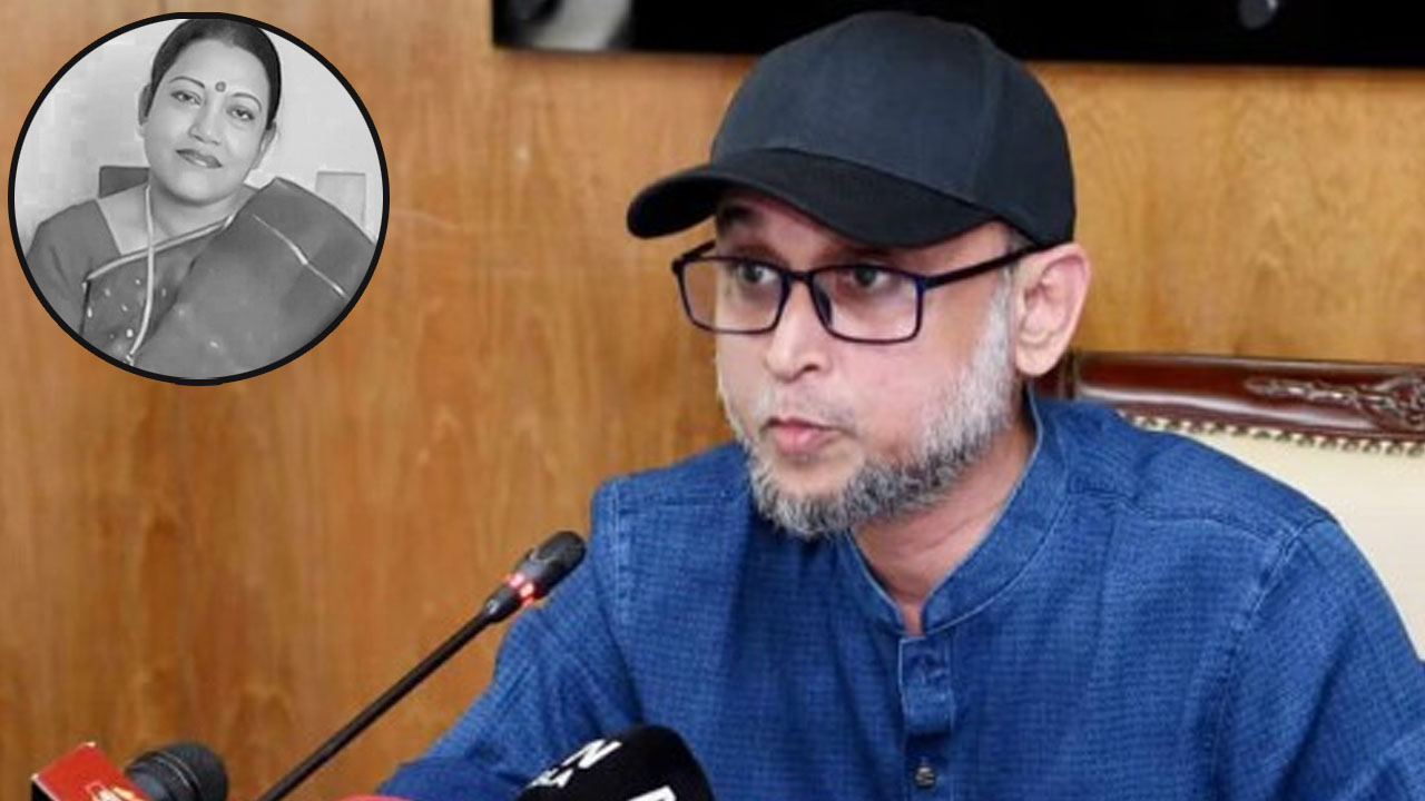 লালন সম্রাজ্ঞী ফরিদা পারভীনের মৃত্যুতে সংস্কৃতি উপদেষ্টার শোক