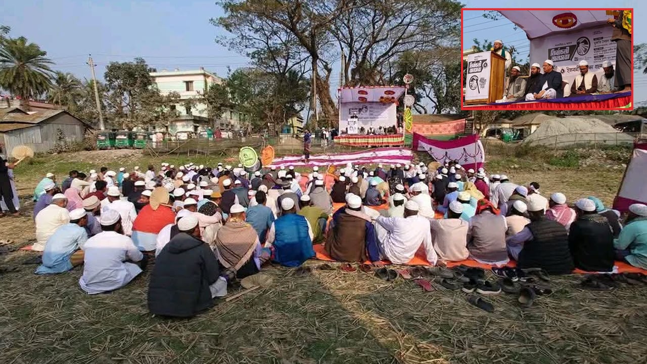 ময়মনসিংহে নির্বাচনি জনসভায় রেজাউল করীম