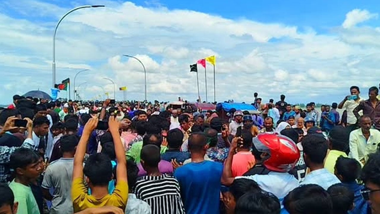 অবশেষে উন্মোচিত হলো বহুল প্রত্যাশিত মওলানা ভাসানী সেতু