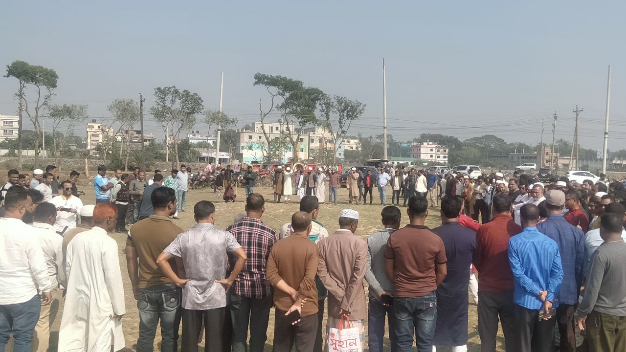 শায়েস্তাগঞ্জে তারেক রহমানের জনসভাস্থল পরিদর্শনে জি কে গউছ