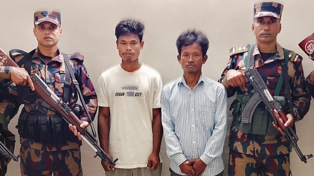 হাদির ওপর গুলি: নালিতাবাড়ী সীমান্তে ফিলিপের ২ সহযোগী আটক