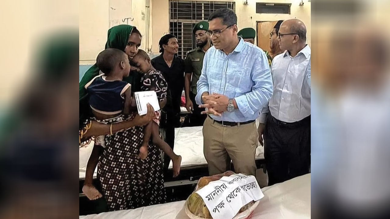 হামে আক্রান্ত যমজ শিশু হাসান-হোসেনের পাশে প্রধানমন্ত্রী