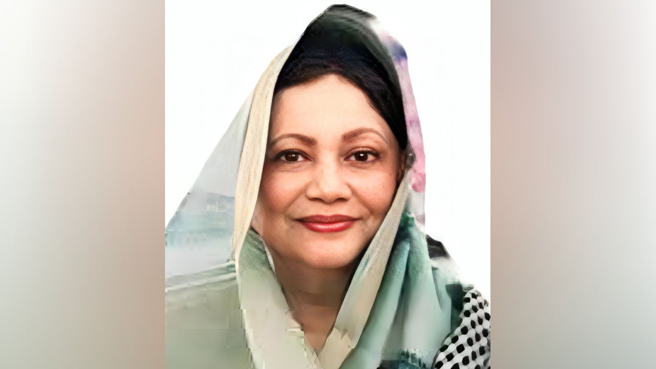 নির্বাচন থেকে সরে দাঁড়ালেন ব্যারিস্টার মওদুদ আহমদের স্ত্রী