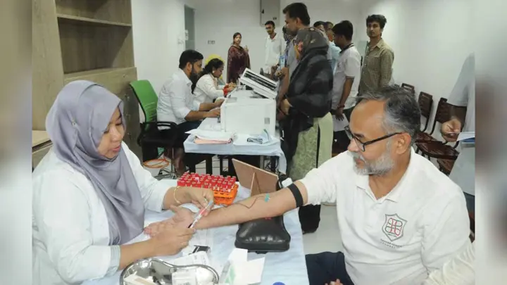 আমার দেশে দিনব্যাপী ফ্রি মেডিকেল ক্যাম্প অনুষ্ঠিত