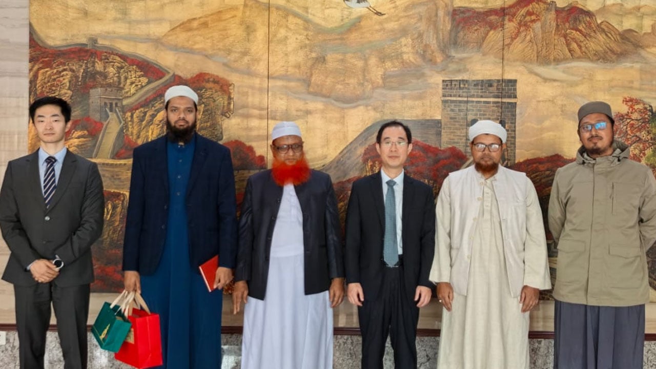 চীনা দূতাবাসের চার্জ দ্যা এফেয়ার্সের সঙ্গে ইসলামী আন্দোলনের বৈঠক