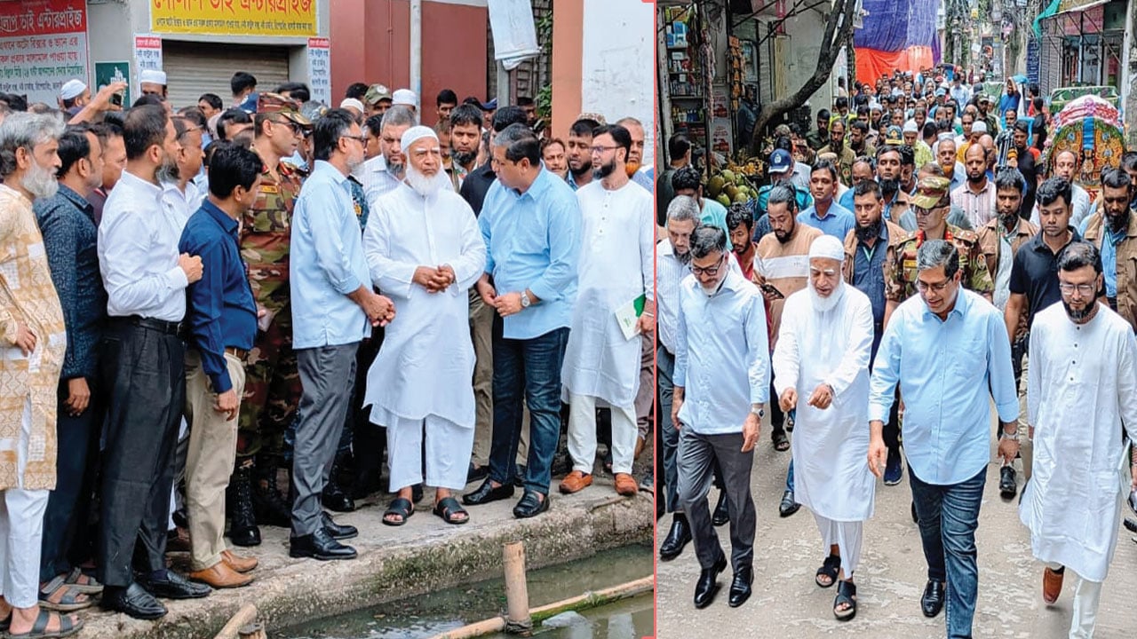 প্রধানমন্ত্রীর নির্দেশে বিরোধীদলীয় নেতার এলাকা পরিদর্শনে প্রতিমন্ত্রী