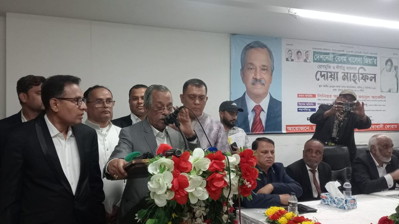 কেউ কেউ নির্বাচন পেছানোর চেষ্টা করছেন: জয়নুল আবেদীন