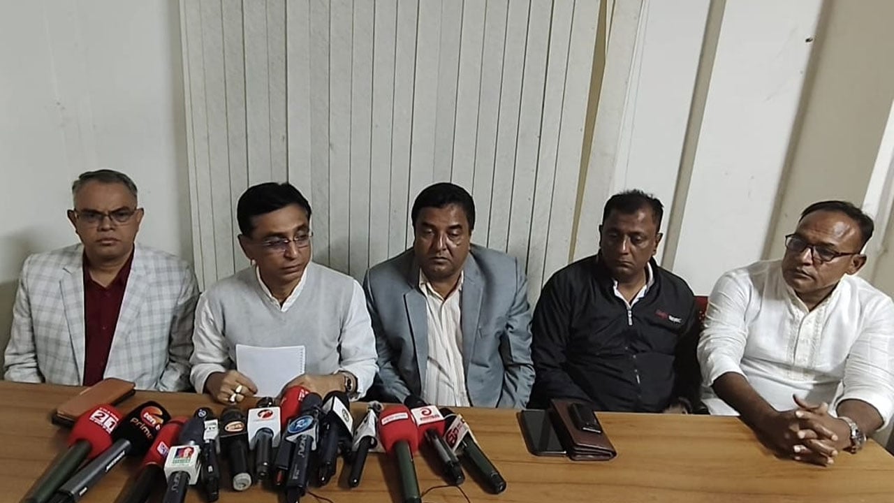 নির্বাচনি প্রচারে হামলার প্রতিবাদে বিএনপি প্রার্থীর সংবাদ সম্মেলন