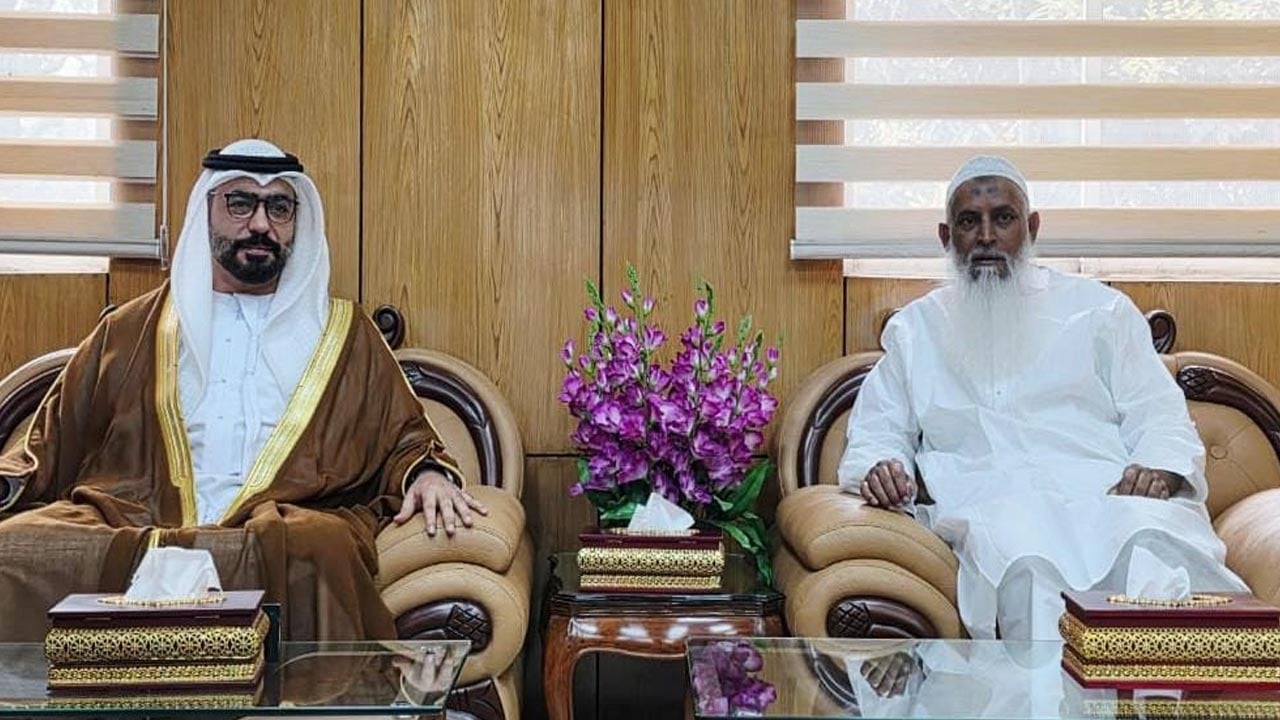 ধর্মমন্ত্রীর সঙ্গে আমিরাতের রাষ্ট্রদূতের সৌজন্য সাক্ষাৎ