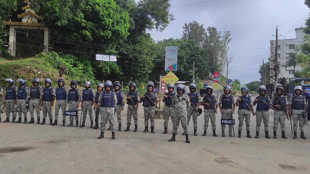 খাগড়াছড়ির পরিস্থিতি থমথমে