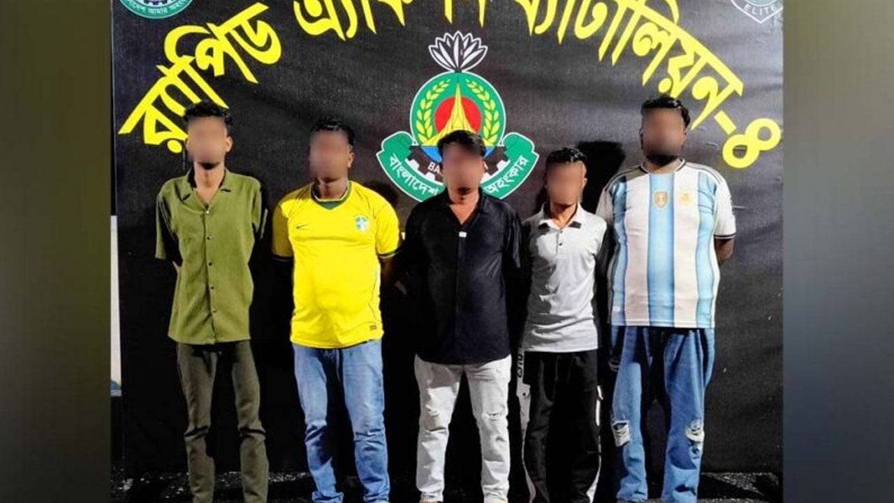 পল্লবীর কিশোর গ্যাংয়ের পাঁচ সদস্য গ্রেপ্তার