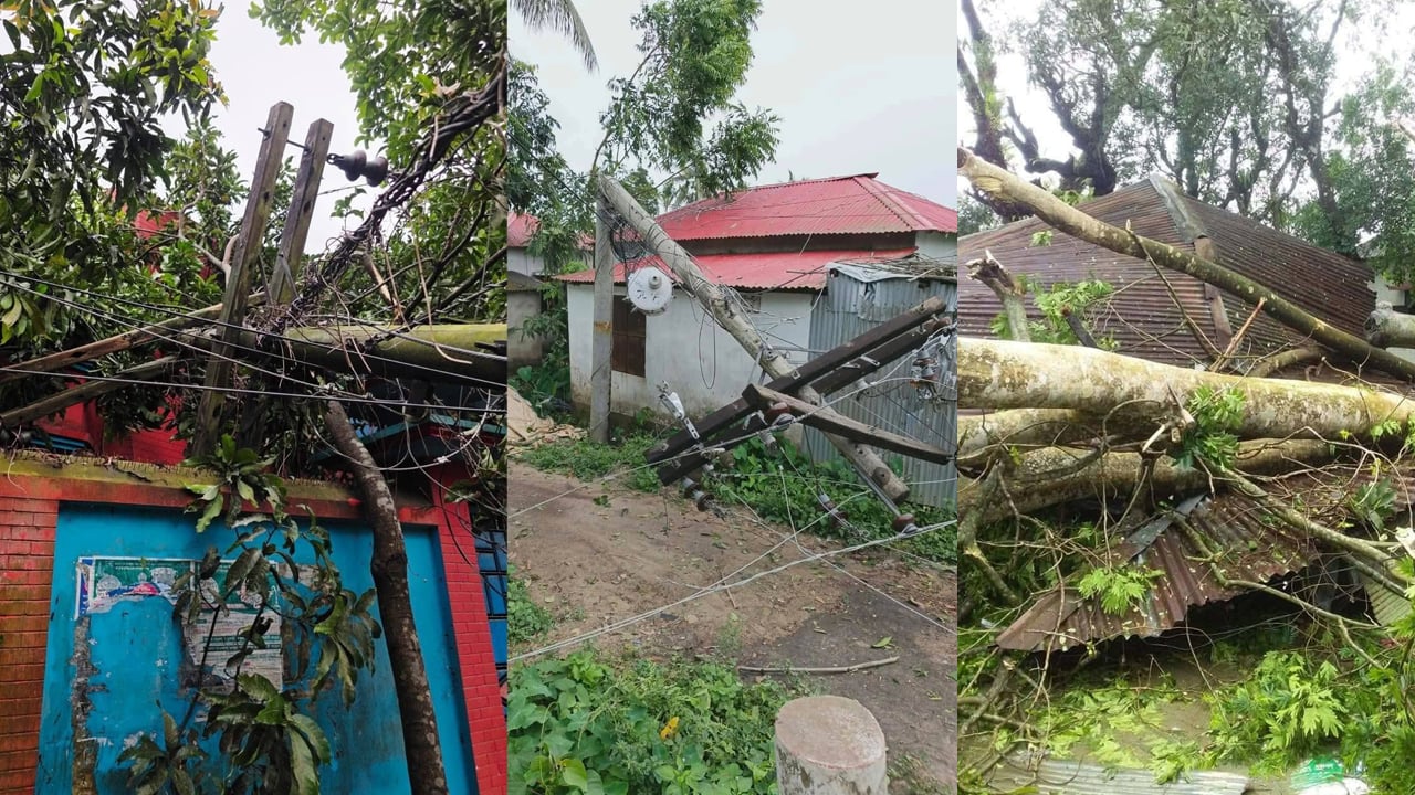 কুমিল্লার অর্ধশতাধিক গ্রাম দুই দিন ধরে অন্ধকারে