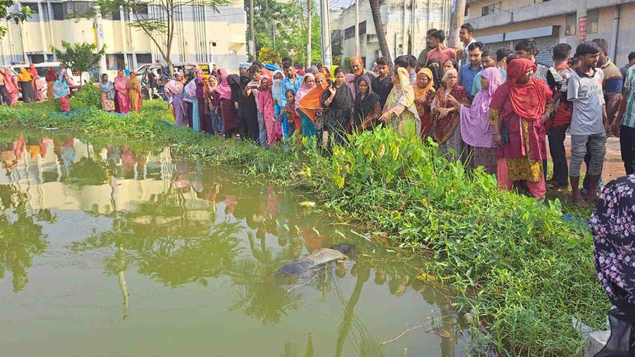 কুষ্টিয়ায় হাসপাতালের পুকুর থেকে অজ্ঞাত নারীর লাশ উদ্ধার