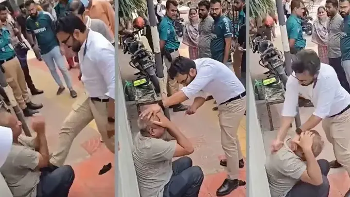 মারধরের ভিডিও ভাইরালের পর যুবক আটক, দাঁড়িয়ে থাকা পুলিশ প্রত্যাহার