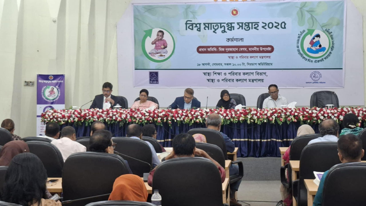 আইন লঙ্ঘন করে গুঁড়াদুধ খাওয়ানোর পরামর্শ স্বাস্থ্য পেশাজীবীদের