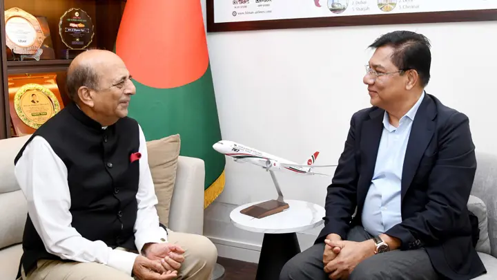 বিমান খাতের উন্নয়নে বাংলাদেশের সঙ্গে কাজ করতে চায় ভারত