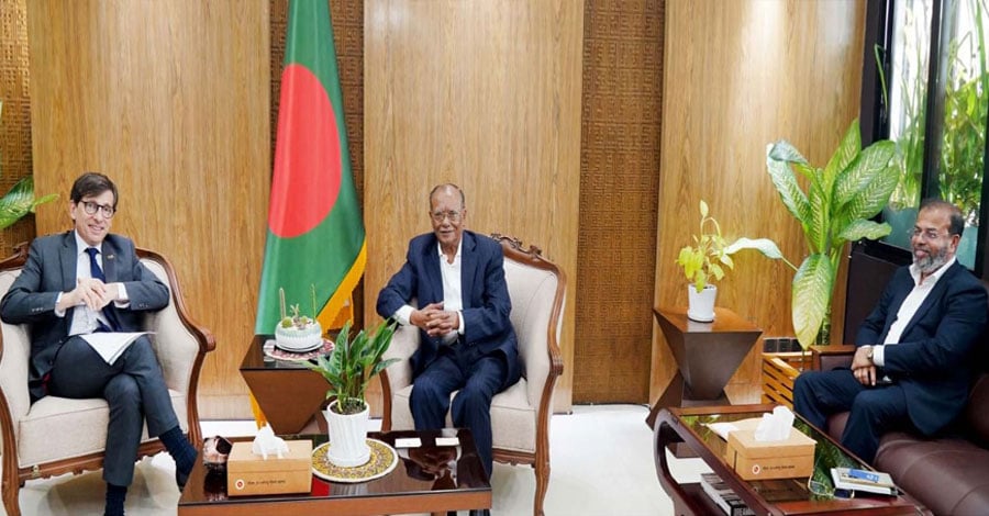 পরিবেশমন্ত্রীর সাথে ফ্রান্সের রাষ্ট্রদূতের সাক্ষাৎ