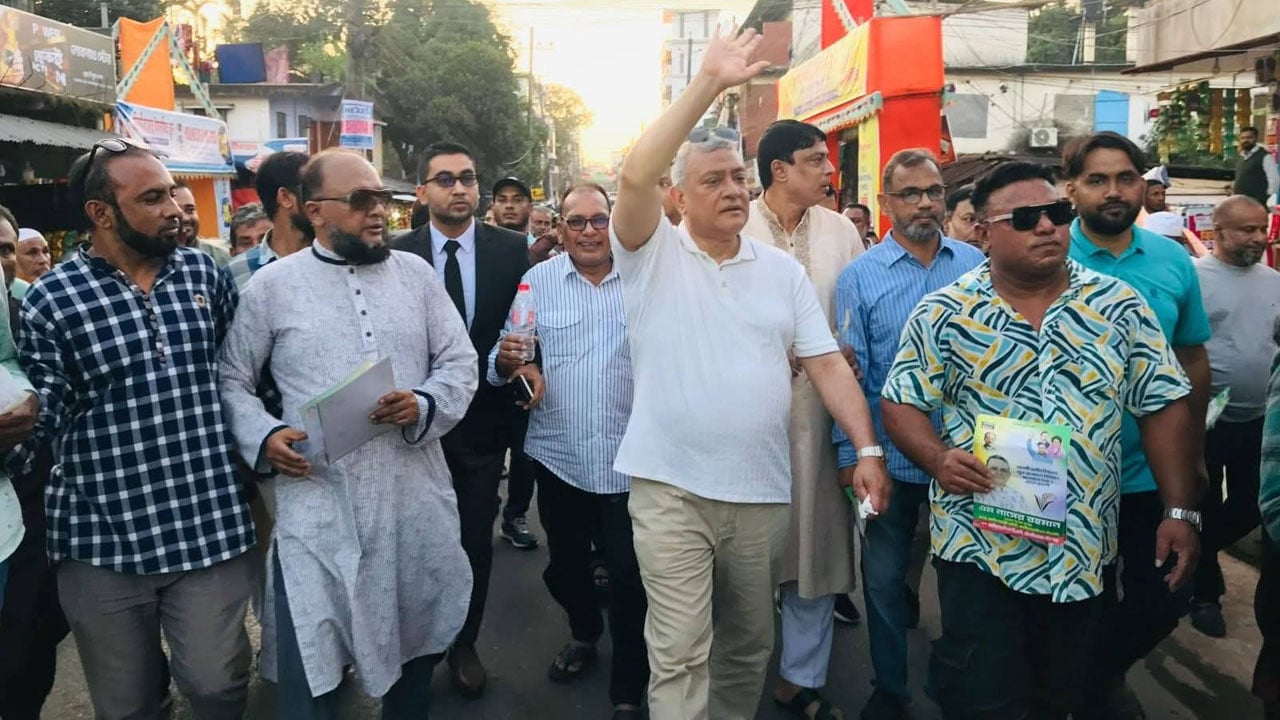 মৌলভীবাজারের উন্নয়নই আমার রাজনীতি: নাসের রহমান