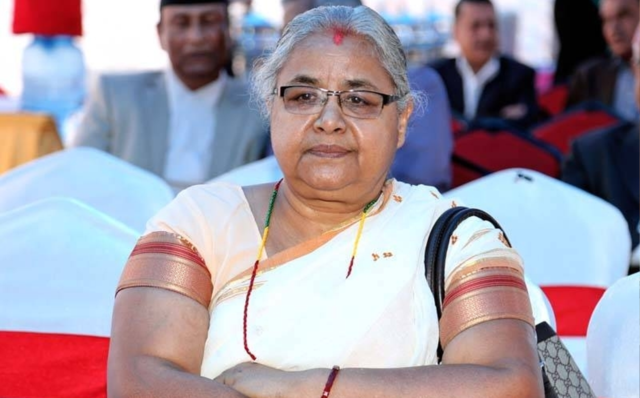 নেপালের অন্তর্বর্তীকালীন প্রধানমন্ত্রী সুশীলা কার্কি