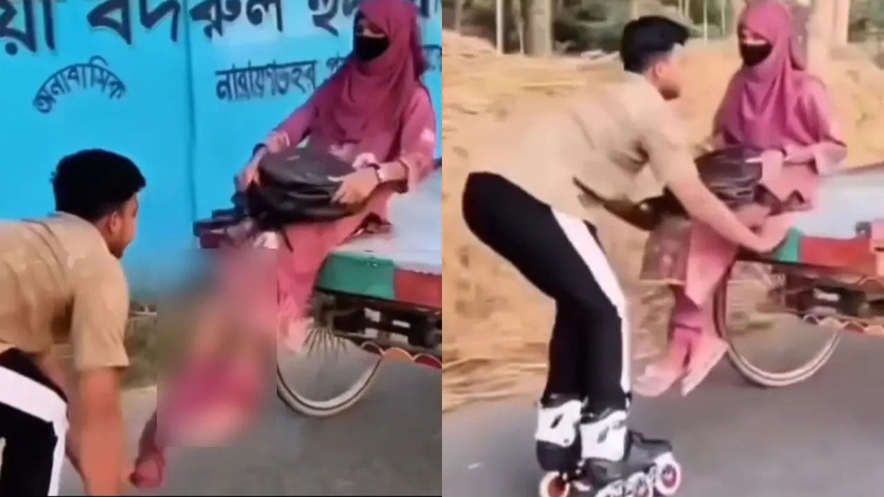 পোশাক খুলে দেওয়ার বিতর্কিত ভিডিও ঘিরে তোলপাড় সামাজিক যোগাযোগমাধ্যম