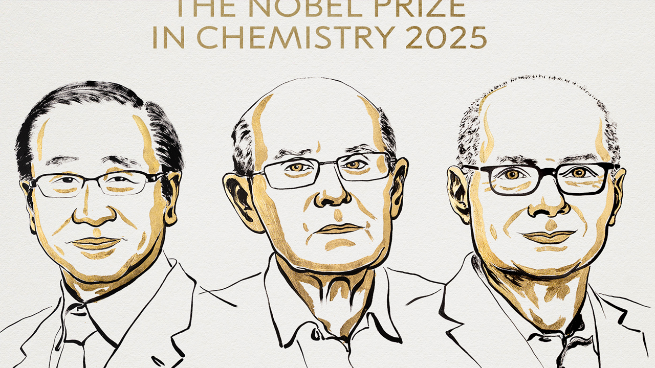 রসায়নে যৌথভাবে নোবেল পেলেন তিনজন